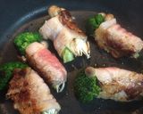 ブロッコリーとしめじの肉巻き作り方2写真