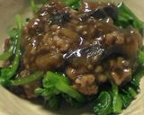 ナスとひき肉のあんかけサラダ風。作り方5写真