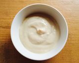 材料4つ✲ノンオイル味噌豆腐ディップ作り方2写真