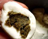 胡麻味噌入り白玉作り方3写真
