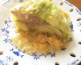 春キャベツのレンジ蒸し☆春色あんかけ作り方12写真