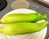 簡単過ぎ？レンジでトウモロコシを茹でる作り方2写真
