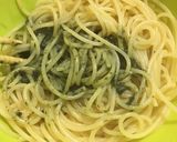 最高に美味♡パクチーパスタ菜の花添え作り方4写真