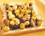 カレーチーズナッツ　スラチョコトースト作り方5写真