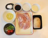 簡単★鶏肉（もも肉）とレンコンの生姜焼き作り方1写真