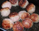 キャベツと玉ねぎのカレー味ふわふわ肉団子作り方7写真