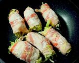 キャベツの肉巻き✩マスタードソース作り方4写真