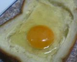 目玉焼きトースト～メープルマヨ醤油で～作り方4写真