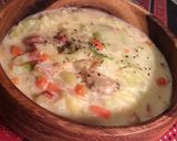 春の酒粕チーズ入りクラムチャウダー☆作り方9写真