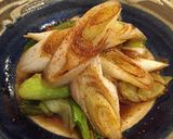 簡単！焼きネギのめんつゆぶっかけ！作り方4写真
