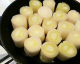 スキレットで簡単★長ネギのチーズ焼き♪作り方2写真