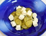 古漬けクリームチーズ♪作り方1写真