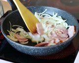 ほうれん草とベーコンの厚焼きキッシュ作り方4写真