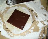 スライス生チョコdeミニマーブル食パン♪作り方5写真