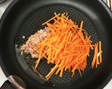 めんつゆだけで＊人参と小松菜の炒め物＊作り方2写真