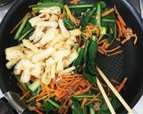 めんつゆだけで＊人参と小松菜の炒め物＊作り方4写真