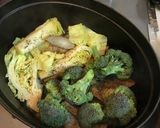 ストウブ！美味しく蒸し野菜♪作り方2写真