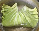 春キャベツの春花風包みあんかけ作り方2写真