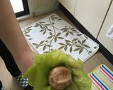 春キャベツの春花風包みあんかけ作り方6写真