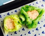 春キャベツの春花風包みあんかけ作り方7写真