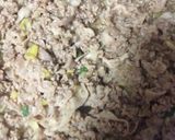 肉みそ肉丼！作り方5写真