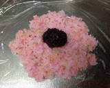 残りご飯で春らしいお花のおはぎ♪作り方3写真