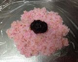 残りご飯で春らしいお花のおはぎ♪作り方3写真