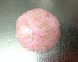 残りご飯で春らしいお花のおはぎ♪作り方4写真