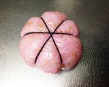 残りご飯で春らしいお花のおはぎ♪作り方5写真