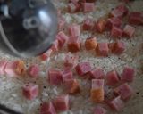 ストウブで2段調理~スープで蒸すおこわ~作り方5写真