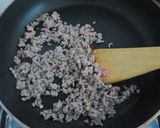 ほうれん草とひき肉のビビンバ風ピリ辛炒め作り方4写真