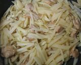 ☆じゃがいもと鶏の塩こんぶ炒め☆作り方10写真