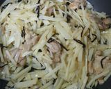 ☆じゃがいもと鶏の塩こんぶ炒め☆作り方11写真