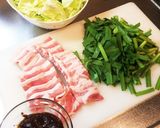 夕食に！たっぷり野菜の回鍋肉風野菜炒め作り方1写真