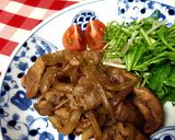 冷凍保存！豚の生姜焼き☆黄金タレ作り方4写真