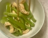レンジで！甘辛薄揚げピーマン作り方5写真