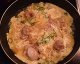 トロ～リW卵の美味しい親子丼！作り方6写真