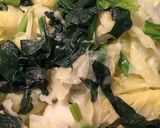 キャベツと蒸し鶏のサラダ作り方2写真