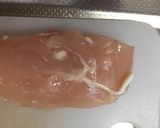 簡単おつまみ ささみフライ作り方1写真