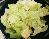 ピリ辛でご飯がススム♪麻婆キャベツ☆作り方1写真