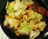 ピリ辛でご飯がススム♪麻婆キャベツ☆作り方6写真