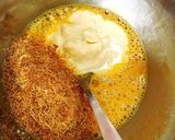 卵とチーズの粉なしお好み焼き作り方4写真