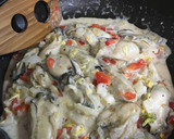 牡蠣と白菜のクリームさっと煮作り方5写真
