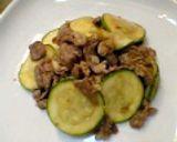 ささっと韓国食★ズッキーニと薄切りラム肉作り方7写真