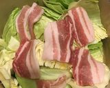 キャベツと豚バラのバター蒸し煮作り方3写真