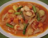 ♪節約料理 旨!鶏むね肉と野菜のトマト煮作り方7写真