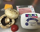 ラーマバターの風味グラタンマッシュルーム作り方1写真