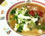 ピリ辛ヘルシー♡小松菜豆腐♡味噌ラーメン作り方3写真
