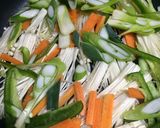 鱈と野菜のフライパン蒸し。作り方2写真