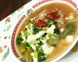 ピリ辛ヘルシー♡小松菜豆腐♡味噌ラーメン作り方4写真